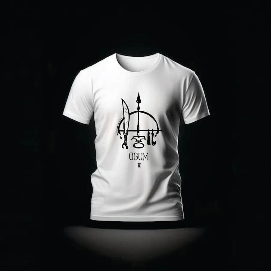 Camiseta Ogum — Ferramentas do Guerreiro — Rei 7 da Lira